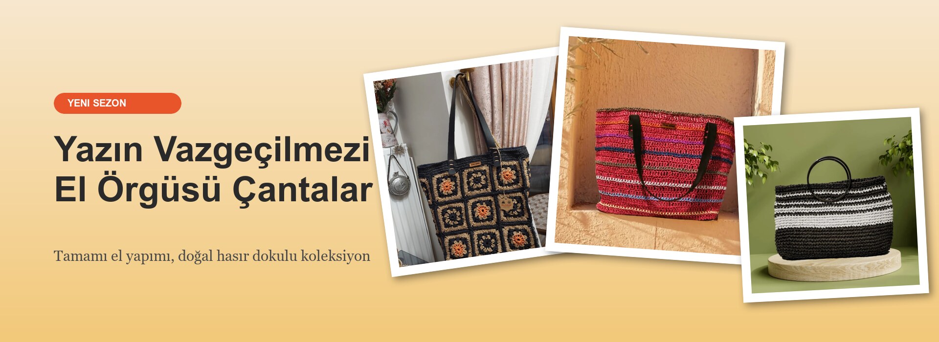 Yazın Vazgeçilmezi El Örgüsü Çantalar